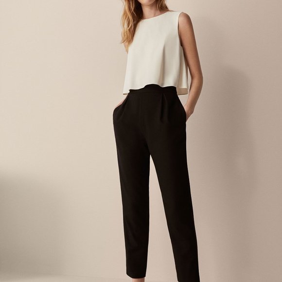 Massimo Dutti Pants - Massimo Dutti BNWT one-piece jumpsuit sz 2